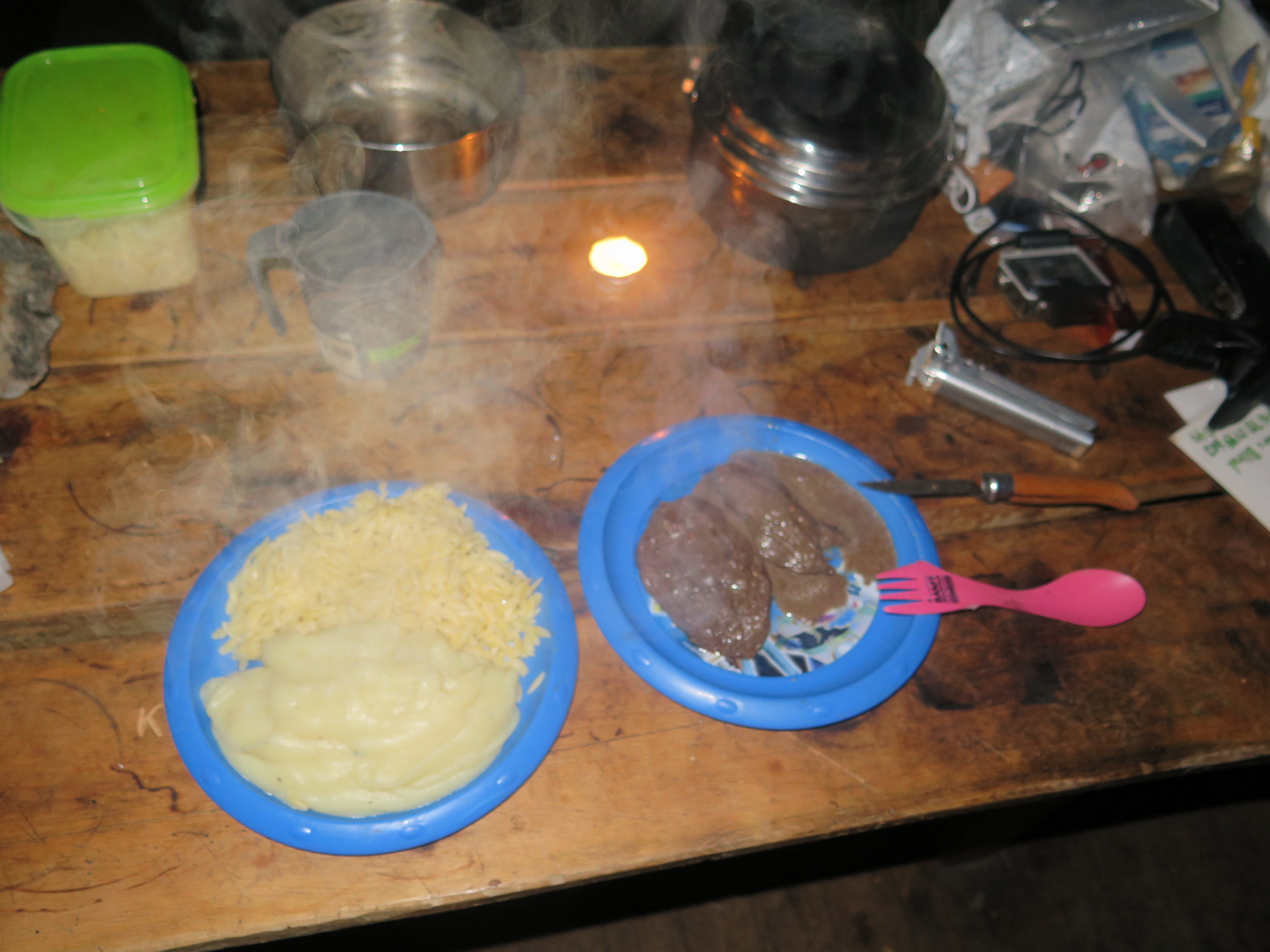 Steak de moitié de parcour