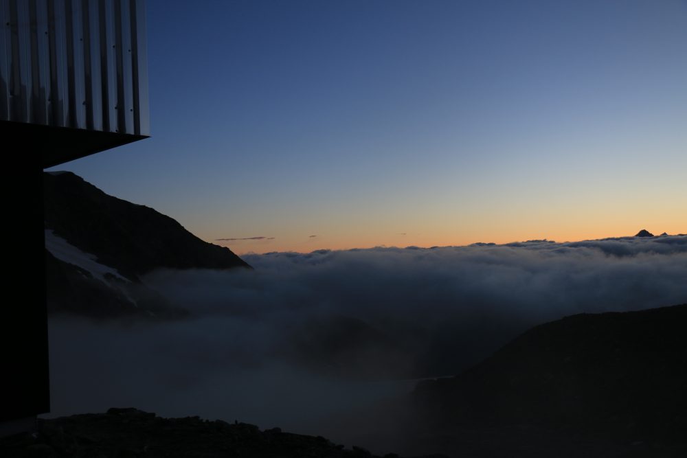 Levé de soleil sur Tracuit