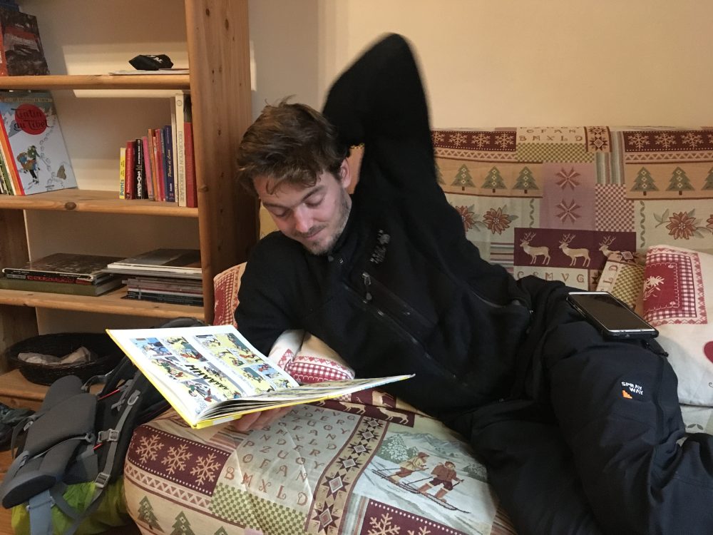 Arnaud au boulot