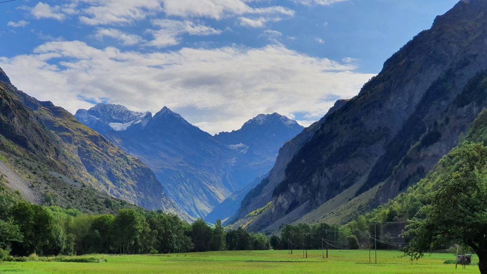 Vue du camping
