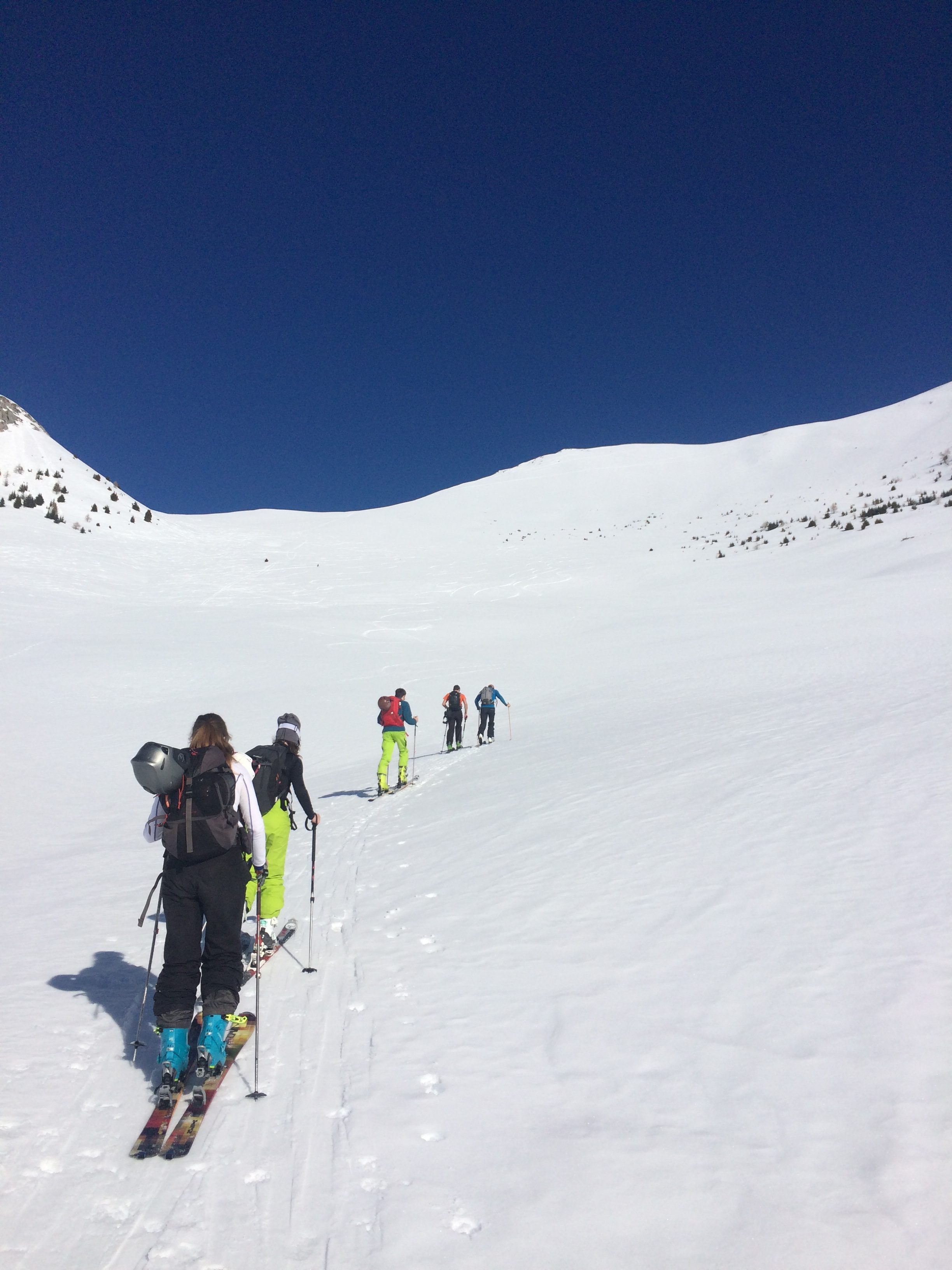 ascension du col jour 1